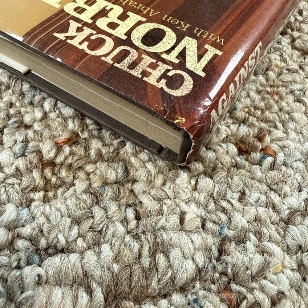 Chuck Norris Against All Odds‎ My Story Hardcover 2004 Autobiography Excellent